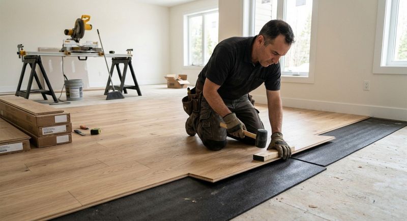 Engineered Wood Installation in Jersey City, NJ