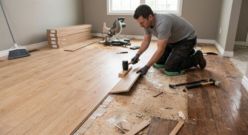 Laminate Floor Installation in Hillside, NJ