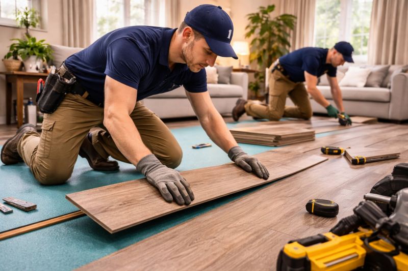 Laminate Floor Replacement in Englewood, NJ
