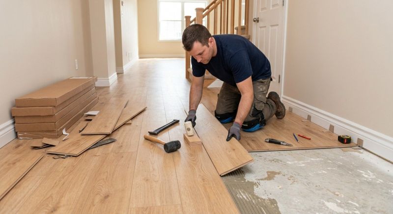 Laminate Floor Replacement in Glen Rock, NJ