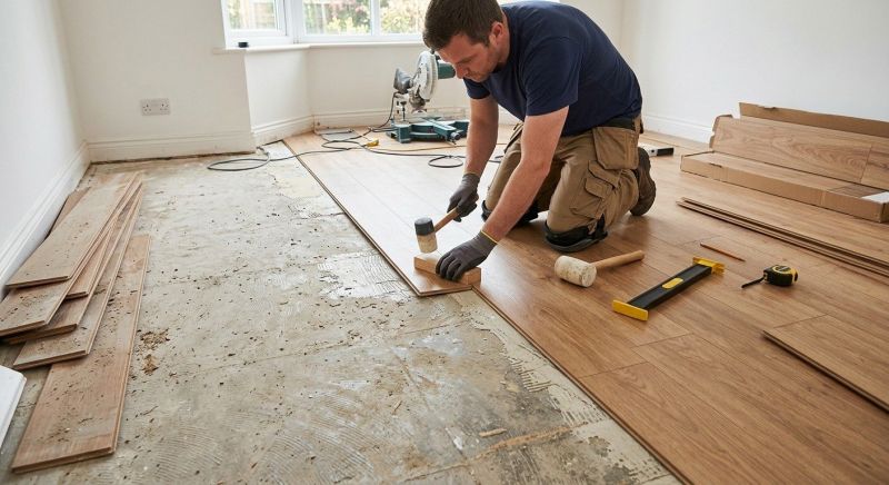 Laminate Floor Replacement in Hewlett, NY