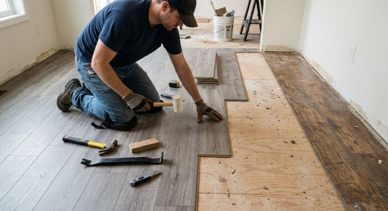 Laminate Flooring Replacement in Jersey City, NJ