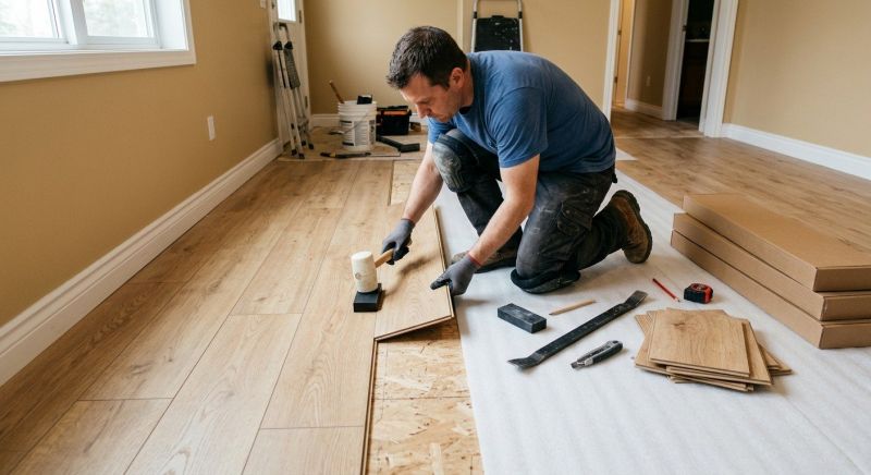 Laminate Tile Installation in Jersey City, NJ