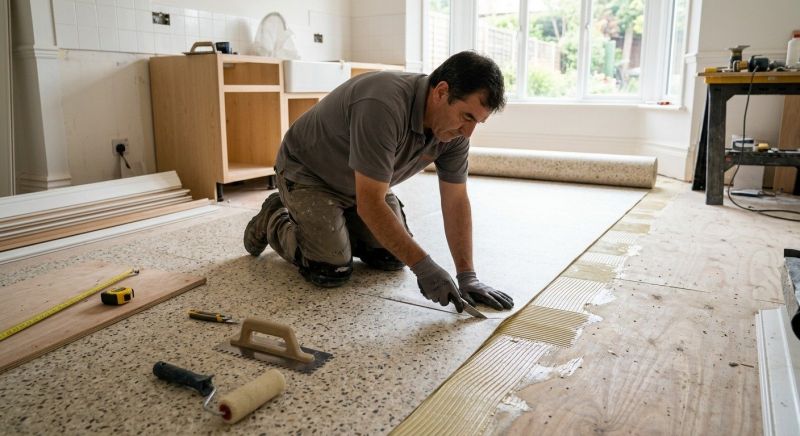 Linoleum Floor Installation in Jersey City, NJ