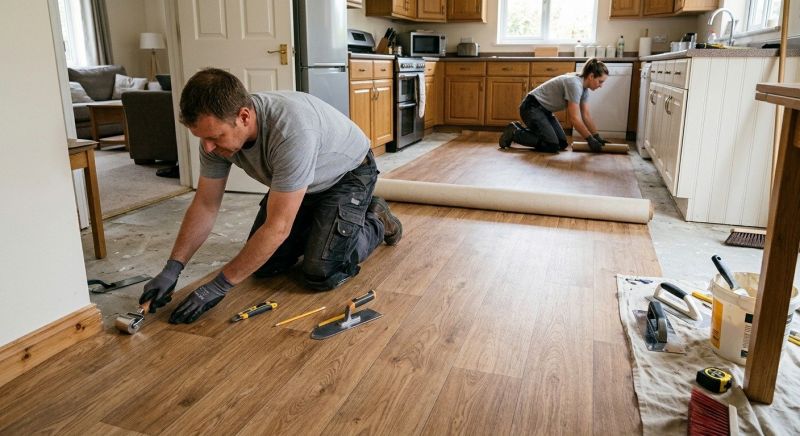 Linoleum Floor Installation in Jersey City, NJ