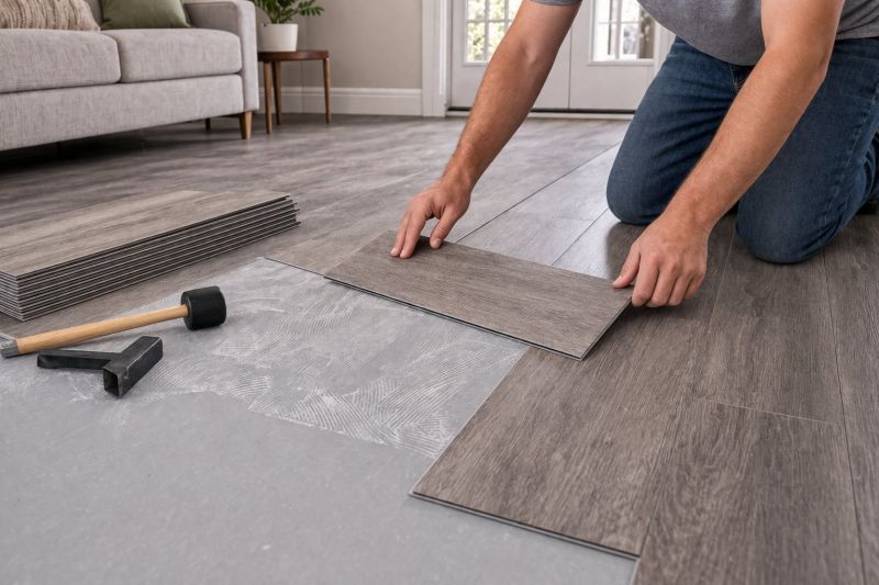Luxury Vinyl Tile Installation in Alpine, NJ