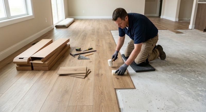 Luxury Vinyl Tile Installation in Long Beach, NY