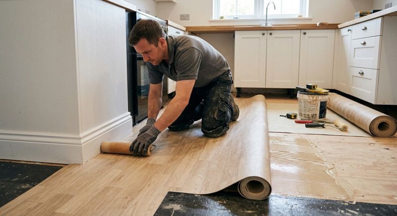 Sheet Linoleum Installation in Dumont, NJ