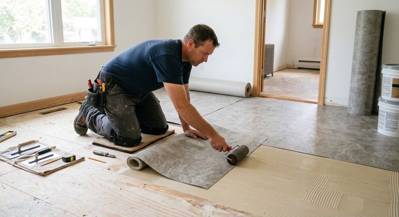 Sheet Vinyl Installation in Clark, NJ