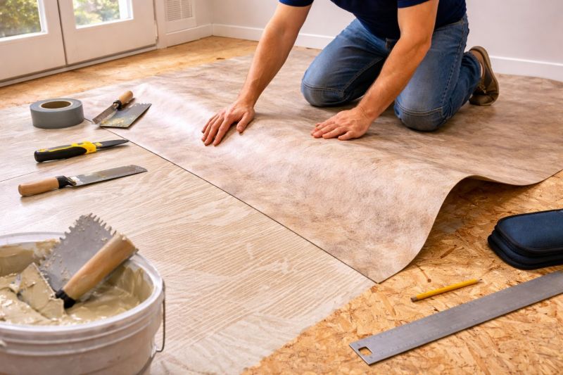 Sheet Vinyl Installation in Florham Park, NJ