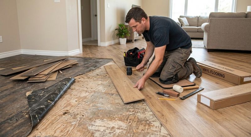Vinyl Flooring Installation in Ridgewood, NY