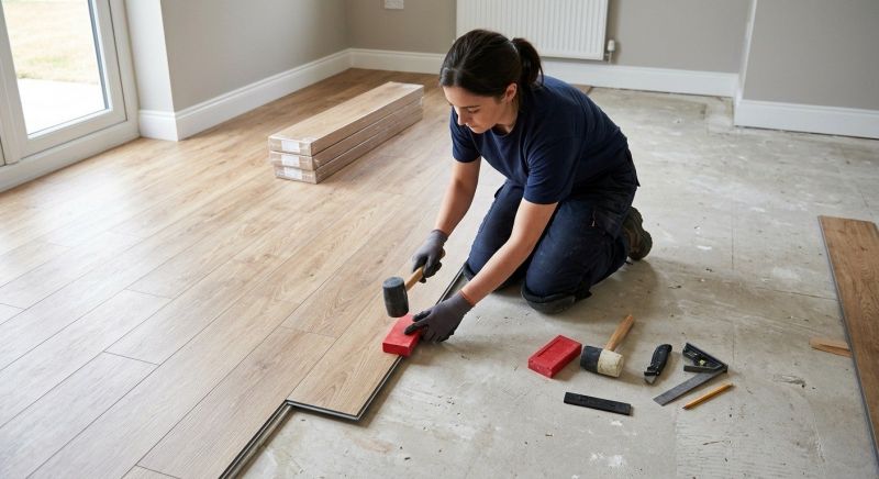 Vinyl Plank Floor Installation in Jersey City, NJ