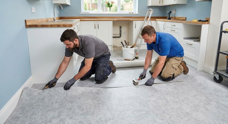 Linoleum Floor Installation in North Bergen, NJ